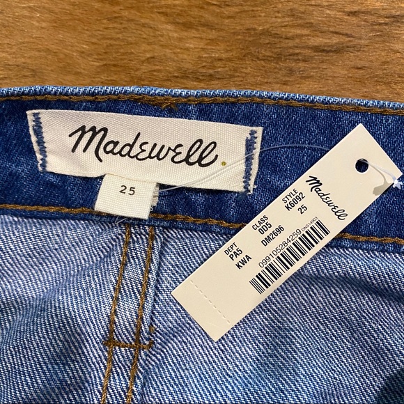 MADEWELL Rigid Denim A-Line Mini Skirt Keene Wash - Picture 8 of 8